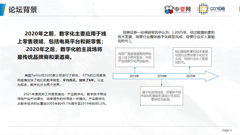 數(shù)字化應(yīng)用 突圍新動(dòng)能 | 2021母嬰產(chǎn)業(yè)數(shù)字化賦能高峰論壇