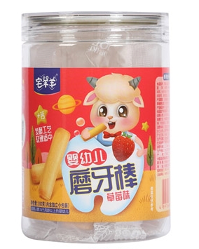 宅羊羊幼兒磨牙棒（草莓味）